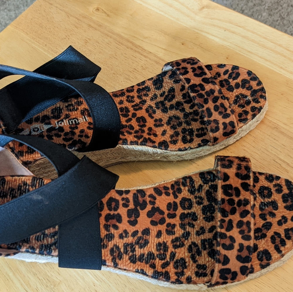 Animal print shoes